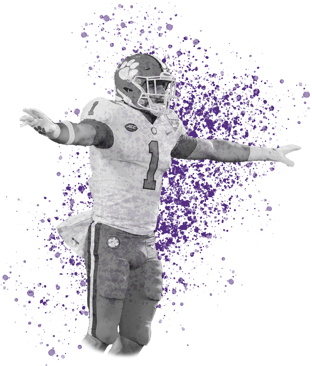 Clemson Football Player